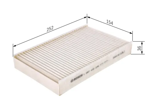 Filter, Innenraumluft BOSCH 1 987 432 230 Bild Filter, Innenraumluft BOSCH 1 987 432 230