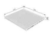 Filter, Innenraumluft BOSCH 1 987 432 246