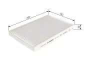 Filter, Innenraumluft BOSCH 1 987 432 258