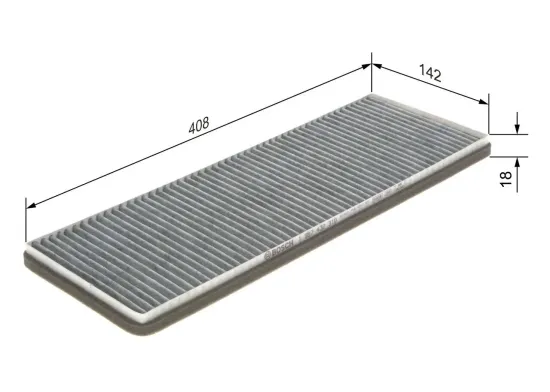 Filter, Innenraumluft BOSCH 1 987 432 310 Bild Filter, Innenraumluft BOSCH 1 987 432 310