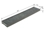 Filter, Innenraumluft BOSCH 1 987 432 328
