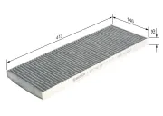 Filter, Innenraumluft BOSCH 1 987 432 330