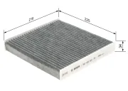 Filter, Innenraumluft BOSCH 1 987 432 383