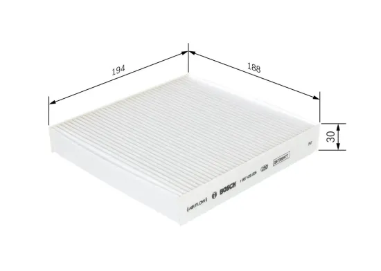 Filter, Innenraumluft BOSCH 1 987 435 005 Bild Filter, Innenraumluft BOSCH 1 987 435 005