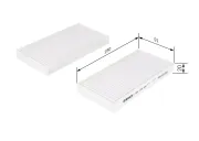 Filter, Innenraumluft BOSCH 1 987 435 008