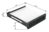 Filter, Innenraumluft BOSCH 1 987 435 009 Bild Filter, Innenraumluft BOSCH 1 987 435 009