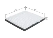 Filter, Innenraumluft BOSCH 1 987 435 013