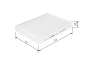 Filter, Innenraumluft BOSCH 1 987 435 017