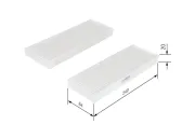 Filter, Innenraumluft BOSCH 1 987 435 033