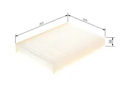 Filter, Innenraumluft BOSCH 1 987 435 082