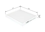 Filter, Innenraumluft BOSCH 1 987 435 087