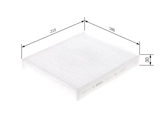 Filter, Innenraumluft BOSCH 1 987 435 108 Bild Filter, Innenraumluft BOSCH 1 987 435 108