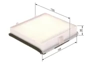 Filter, Innenraumluft BOSCH 1 987 435 111