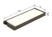 Filter, Innenraumluft BOSCH 1 987 435 123