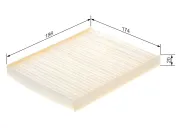 Filter, Innenraumluft BOSCH 1 987 435 128