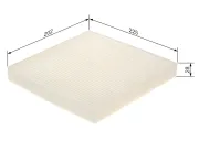 Filter, Innenraumluft BOSCH 1 987 435 133