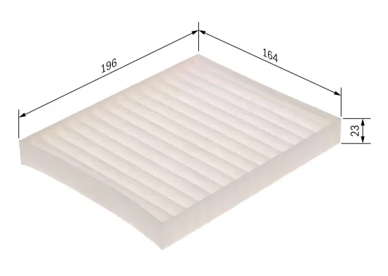 Filter, Innenraumluft BOSCH 1 987 435 144 Bild Filter, Innenraumluft BOSCH 1 987 435 144