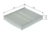 Filter, Innenraumluft BOSCH 1 987 435 168 Bild Filter, Innenraumluft BOSCH 1 987 435 168