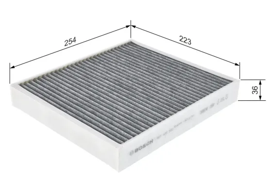 Filter, Innenraumluft BOSCH 1 987 435 502 Bild Filter, Innenraumluft BOSCH 1 987 435 502