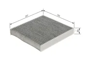 Filter, Innenraumluft hinten BOSCH 1 987 435 584