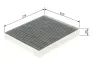 Filter, Innenraumluft BOSCH 1 987 435 592 Bild Filter, Innenraumluft BOSCH 1 987 435 592