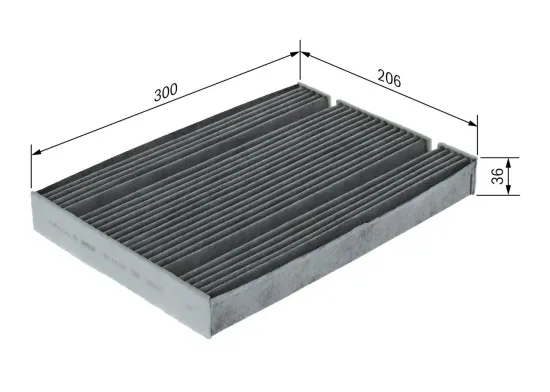 Filter, Innenraumluft BOSCH 1 987 435 628 Bild Filter, Innenraumluft BOSCH 1 987 435 628