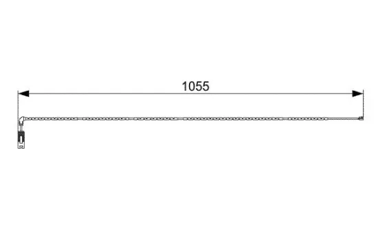 Warnkontakt, Bremsbelagverschleiß Hinterachse BOSCH 1 987 473 001 Bild Warnkontakt, Bremsbelagverschleiß Hinterachse BOSCH 1 987 473 001