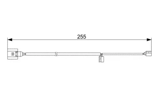 Warnkontakt, Bremsbelagverschleiß BOSCH 1 987 473 013 Bild Warnkontakt, Bremsbelagverschleiß BOSCH 1 987 473 013