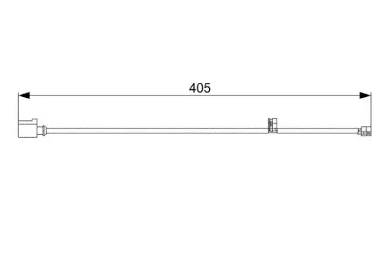 Warnkontakt, Bremsbelagverschleiß BOSCH 1 987 473 025 Bild Warnkontakt, Bremsbelagverschleiß BOSCH 1 987 473 025