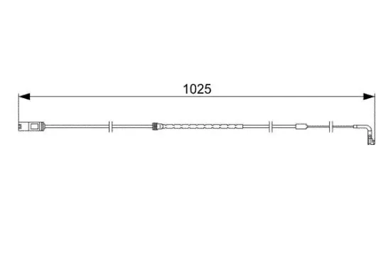 Warnkontakt, Bremsbelagverschleiß BOSCH 1 987 473 026 Bild Warnkontakt, Bremsbelagverschleiß BOSCH 1 987 473 026