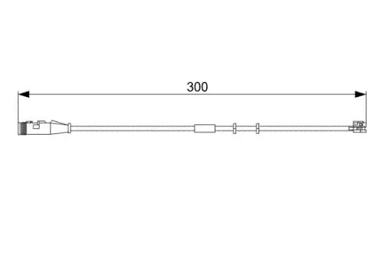 Warnkontakt, Bremsbelagverschleiß BOSCH 1 987 473 033 Bild Warnkontakt, Bremsbelagverschleiß BOSCH 1 987 473 033