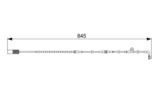 Warnkontakt, Bremsbelagverschleiß BOSCH 1 987 473 044 Bild Warnkontakt, Bremsbelagverschleiß BOSCH 1 987 473 044