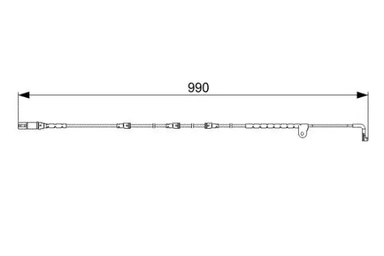 Warnkontakt, Bremsbelagverschleiß BOSCH 1 987 473 049 Bild Warnkontakt, Bremsbelagverschleiß BOSCH 1 987 473 049