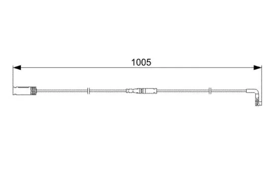 Warnkontakt, Bremsbelagverschleiß BOSCH 1 987 473 053 Bild Warnkontakt, Bremsbelagverschleiß BOSCH 1 987 473 053