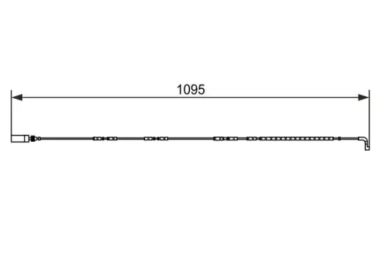 Warnkontakt, Bremsbelagverschleiß BOSCH 1 987 473 069 Bild Warnkontakt, Bremsbelagverschleiß BOSCH 1 987 473 069