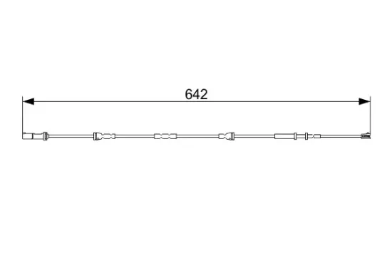 Warnkontakt, Bremsbelagverschleiß BOSCH 1 987 473 544 Bild Warnkontakt, Bremsbelagverschleiß BOSCH 1 987 473 544