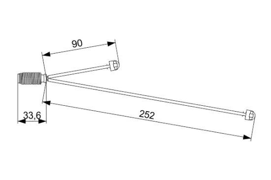 Warnkontakt, Bremsbelagverschleiß Vorderachse BOSCH 1 987 473 558 Bild Warnkontakt, Bremsbelagverschleiß Vorderachse BOSCH 1 987 473 558
