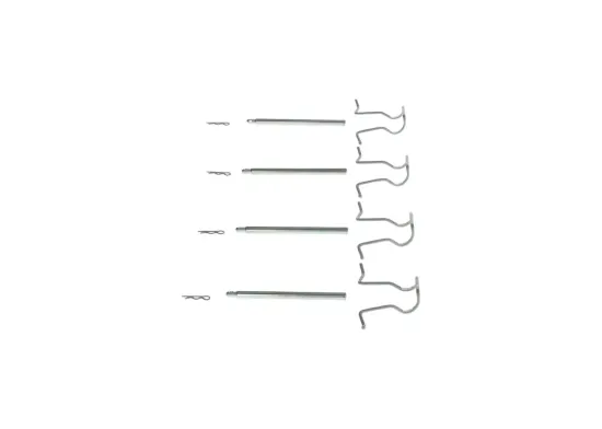 Zubehörsatz, Scheibenbremsbelag Vorderachse BOSCH 1 987 474 060 Bild Zubehörsatz, Scheibenbremsbelag Vorderachse BOSCH 1 987 474 060