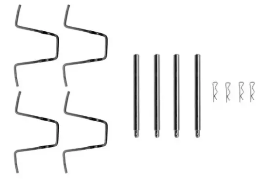 Zubehörsatz, Scheibenbremsbelag BOSCH 1 987 474 060 Bild Zubehörsatz, Scheibenbremsbelag BOSCH 1 987 474 060