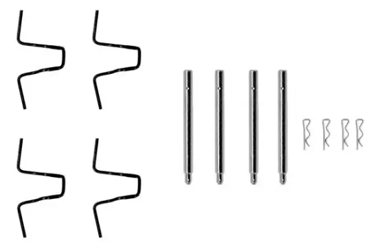 Zubehörsatz, Scheibenbremsbelag BOSCH 1 987 474 062 Bild Zubehörsatz, Scheibenbremsbelag BOSCH 1 987 474 062