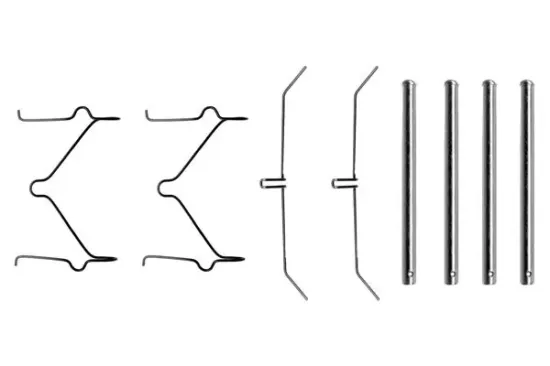 Zubehörsatz, Scheibenbremsbelag BOSCH 1 987 474 103 Bild Zubehörsatz, Scheibenbremsbelag BOSCH 1 987 474 103