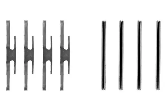 Zubehörsatz, Scheibenbremsbelag BOSCH 1 987 474 210 Bild Zubehörsatz, Scheibenbremsbelag BOSCH 1 987 474 210