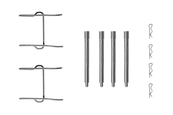 Zubehörsatz, Scheibenbremsbelag BOSCH 1 987 474 223 Bild Zubehörsatz, Scheibenbremsbelag BOSCH 1 987 474 223