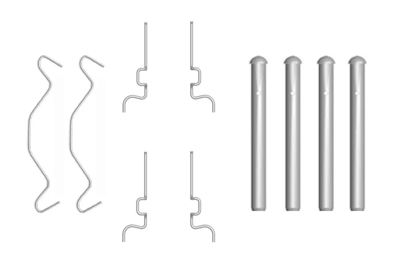 Zubehörsatz, Scheibenbremsbelag BOSCH 1 987 474 313