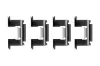 Zubehörsatz, Scheibenbremsbelag Vorderachse BOSCH 1 987 474 347 Bild Zubehörsatz, Scheibenbremsbelag Vorderachse BOSCH 1 987 474 347