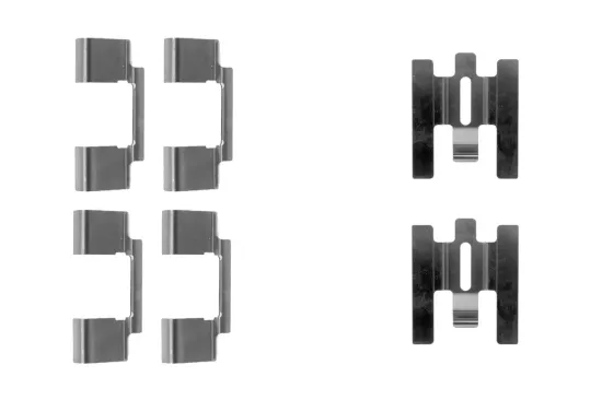 Zubehörsatz, Scheibenbremsbelag Vorderachse BOSCH 1 987 474 355 Bild Zubehörsatz, Scheibenbremsbelag Vorderachse BOSCH 1 987 474 355