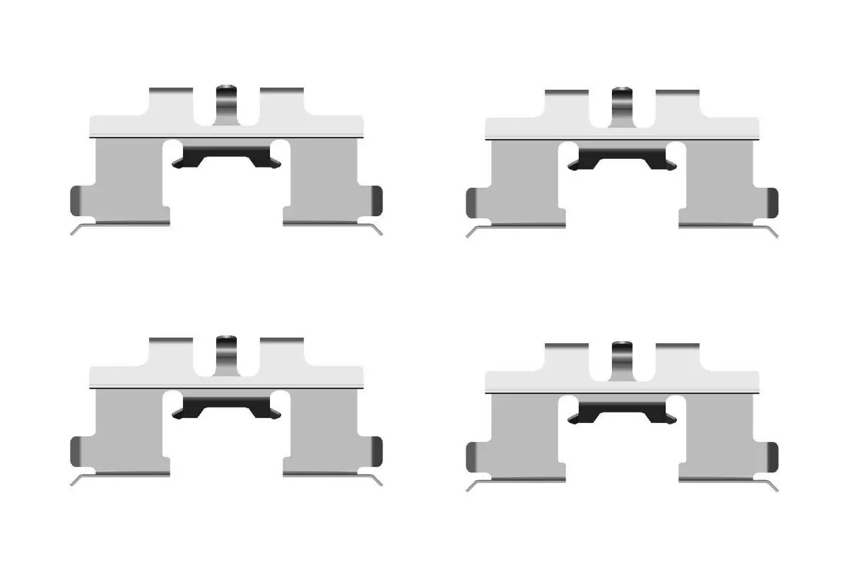 Zubehörsatz, Scheibenbremsbelag BOSCH 1 987 474 431