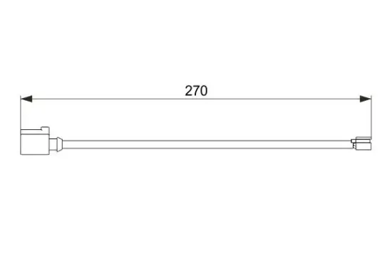 Warnkontakt, Bremsbelagverschleiß BOSCH 1 987 474 564 Bild Warnkontakt, Bremsbelagverschleiß BOSCH 1 987 474 564