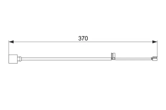 Warnkontakt, Bremsbelagverschleiß BOSCH 1 987 474 572 Bild Warnkontakt, Bremsbelagverschleiß BOSCH 1 987 474 572