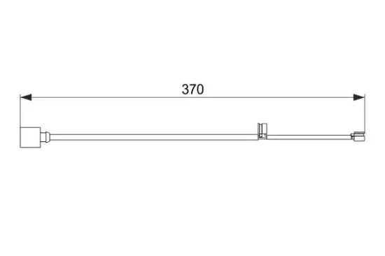 Warnkontakt, Bremsbelagverschleiß BOSCH 1 987 474 572 Bild Warnkontakt, Bremsbelagverschleiß BOSCH 1 987 474 572